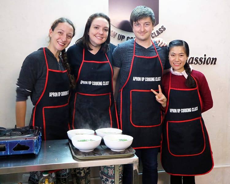 Apron Up cooking class in Hanoi