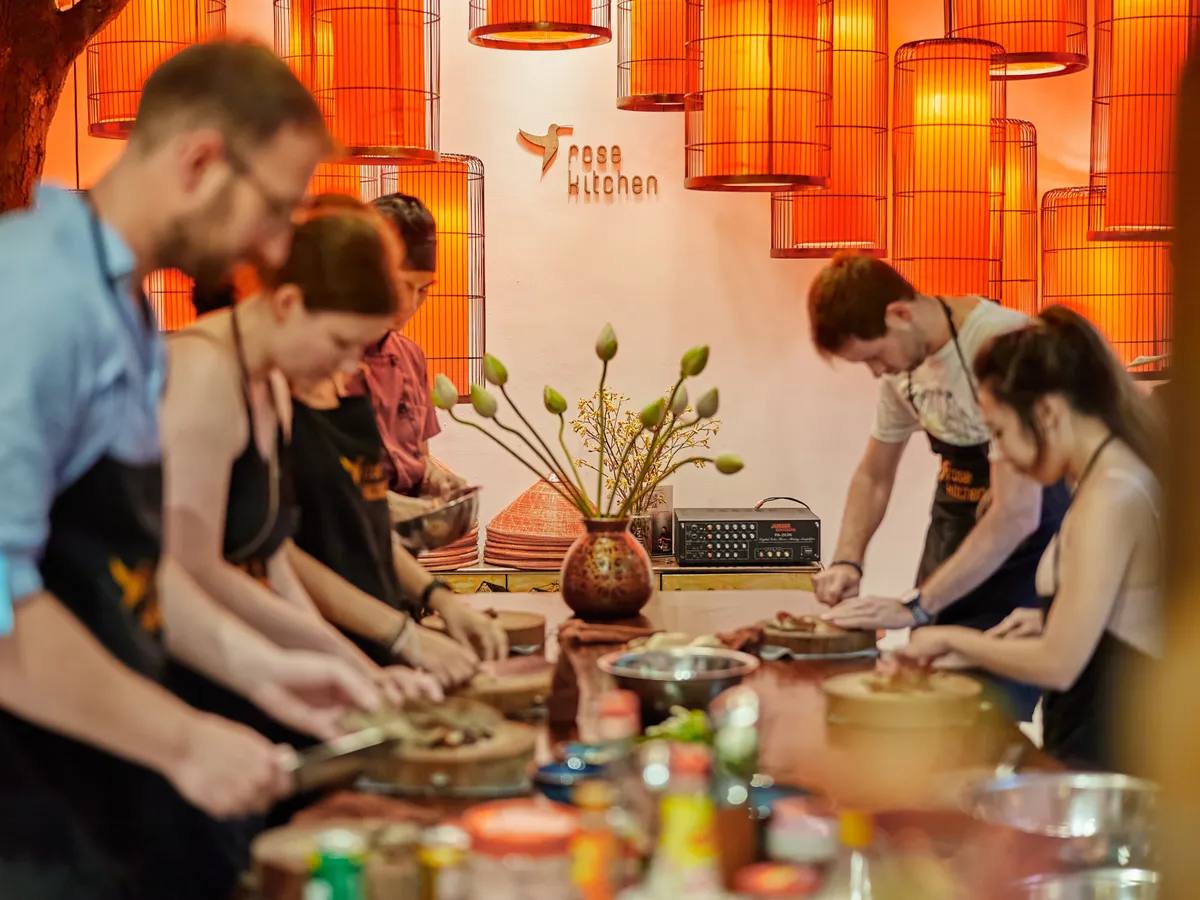 Rose Kitchen cooking class in Hanoi